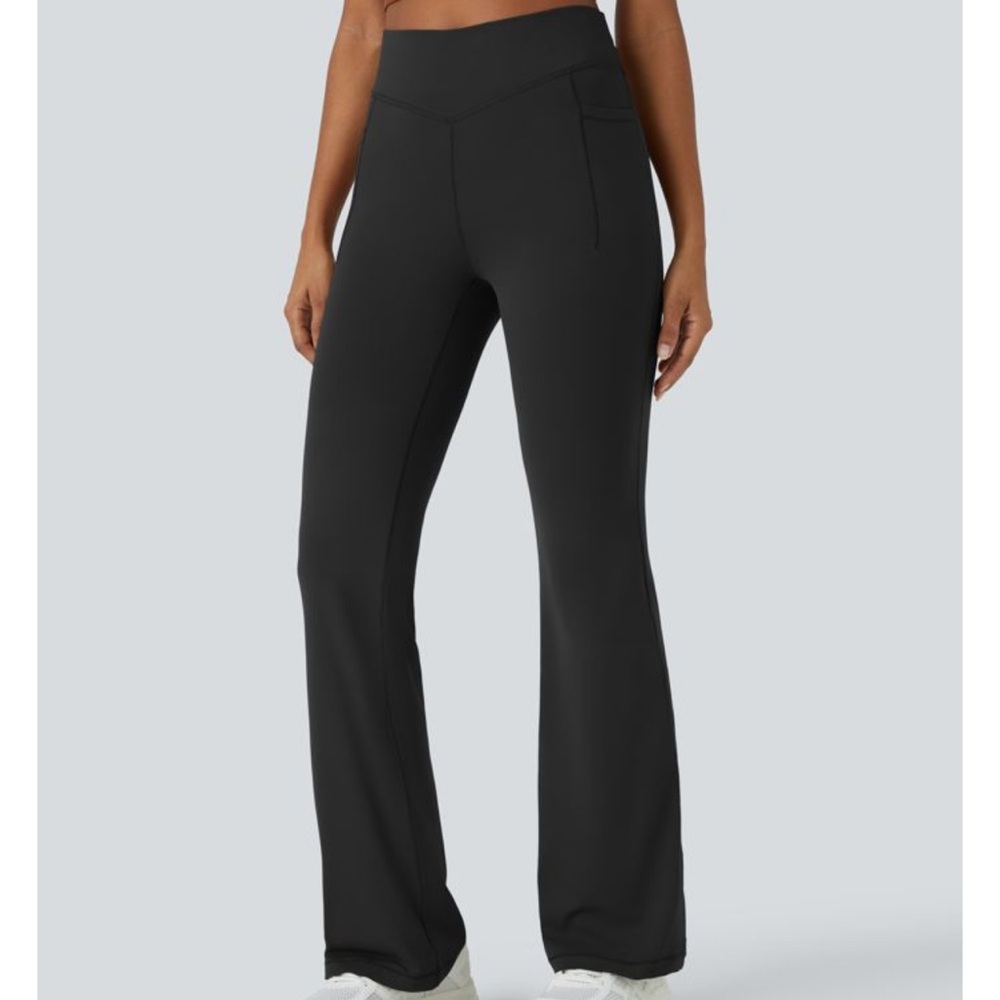 HALARA ultrasculp Black High-Rise Leggings with Side Pocket NWT size Small P
